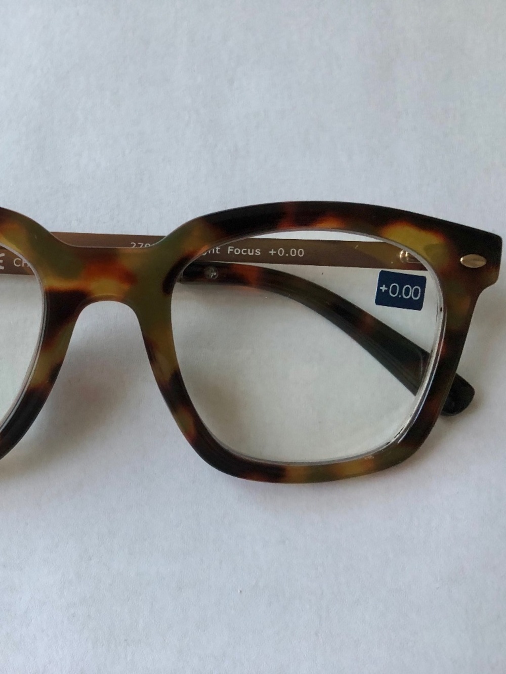 NEW Peepers Tortoise Limelight Blue Light Filtering Glasses‎ +0.00